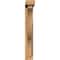 Ekena Millwork Funston Block Rough Sawn Bracket w/ Offset Brace, Western Red Cedar, 4"W x 16"D x 28"H BKT0402X16X28FST05RWR - alternate 4